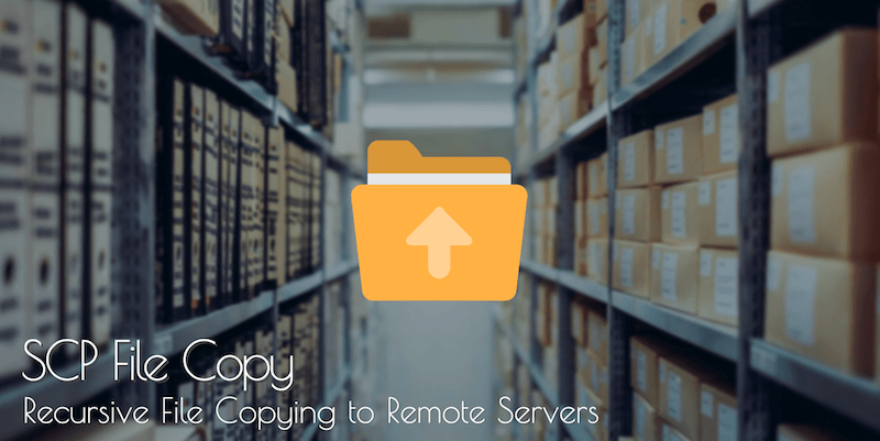 Recursive SCP file copy